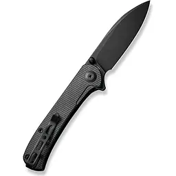 Ніж складний Sencut Scepter SA03G чорний - чорне лезо Micarta - мініатюра 3