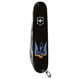 Ніж Victorinox Spartan Ukraine 91мм 12функ чорн Ластівка - мініатюра 3