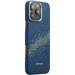 Чохол-накладка Pitaka Tactile Woven Case StarPeak Milky Way Galaxy для iPhone 16 Pro Max (KI1602PMYG) - мініатюра 2