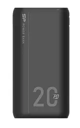 Повербанк - зовнішній акумулятор Silicon Power QS15 20000mAh чорний (SP20KMAPBKQS150K)