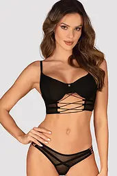 Комплект Obsessive Roxelia set (Чорний, XS/S) Obsessive 100452 96970