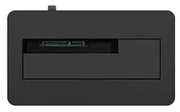 Зовнішня кишеня Maiwo для HDD 2,5"/3,5" SATA через USB 3.0, безгвинтове кріплення, пластик, чорна (K308P) - мініатюра 4