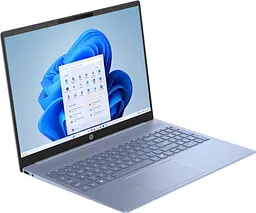 Ноутбук HP 16 OmniBook 5 AI 16-af1031ua 1920x1200 IPS/Intel Core Ultra 7 255U/32GB/1TB/Intel Graphics/DOS/Sky Blue (D16J1EA) - мініатюра 2