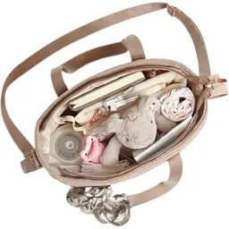 Сумка для мами BabyOno Carmen 30х15.5х26 см бежева (1571/02) - мініатюра 6