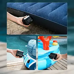 Портативний повітряний насос Flextail Evo Pump 3, 1000 л/хв, чорний - мініатюра 8