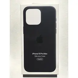 Оригінальний силіконовий чохол Apple Silicone Case MagSafe для iPhone 15 Pro Max (6.7") Midnight (MT1M3ZM/A) - мініатюра 5