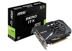 Відеокарта GeForce GTX 1060 6GB MSI Aero ITX OC (GTX 1060 AERO ITX 6G OC) Б/В