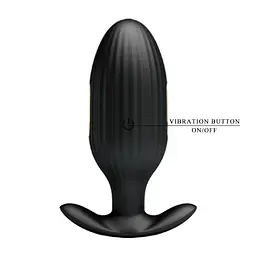Смарт анальна пробка з вібрацією та електростимуляцією LyBaile Pretty Love Jefferson Electric Shock Stimulator, 9.2х3.4 см - мініатюра 6