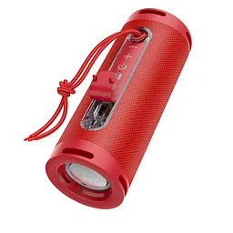 Колонка портативна Hoco HC9 Dazzling pulse sports BT speaker червоний - мініатюра 2