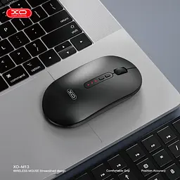 Мишка XO M13 Wireless Black (M13 Black) - мініатюра 3