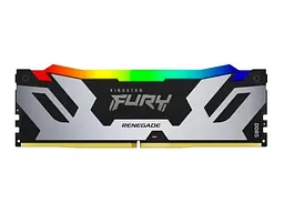 Модуль пам'яті Kingston FURY 16 GB DDR5 7600 MHz Renegade RGB Black/Silver (KF576C38RSA-16)