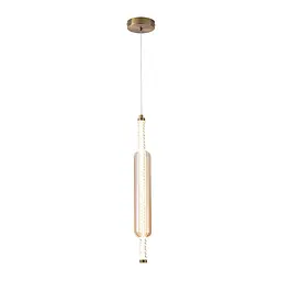 Світильник підвісний LED Levistella 788P68143 AB+AM, 7W, 4000K, скло, сучасний стиль для вітальні - мініатюра 2