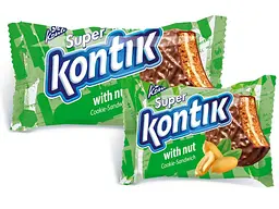 Печиво-сендвіч КОНТІ "Super Kontik" зі смаком горіху 90г