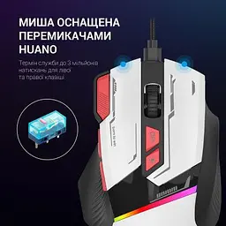 Мишка GamePro (GM300W) USB White (GM300W) - мініатюра 5