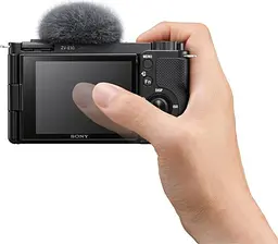 Бездзеркальний фотоапарат Sony ZV-E10 Kit 16-50mm f3.5-5.6 OSS Black (ILCZVE10LB.CEC) [88779] - мініатюра 10