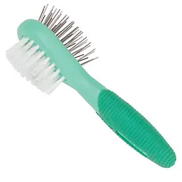 Двостороння щітка-гребінець Safari Li'l Pals Combo Brush для цуценят та собак малих порід (W6241)