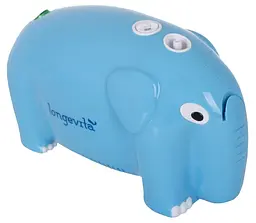 Компресорний інгалятор Longevita Слоник CNB69012 Blue (6401715) - мініатюра 3