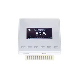 Підсилювач настінний двоканальний CMX A5 Bluetooth/USB/FM 2x15W (17-00002) - мініатюра 3