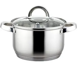Каструля Mystery зі скляною кришкою Kamille Ø22х13,5 см kuh0007822 - мініатюра 1