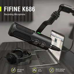 Мікрофон Fifine USB/XLR (Tank3) - мініатюра 10