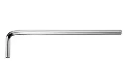 Ключ шестигранний L-подібний Intertool 4 мм 105 х 24 мм (в упаковці 5 шт.) HT-1854 - мініатюра 2