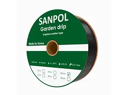Крапельна стрічка SANPOL 1000м 16мм 1,38л/г 8mil 40см GARDEN DRIP