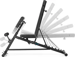 Лавка тренувальна Gymtek XL800 з еспандерами та партою Скотта - мініатюра 8