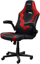 Крісло GXT703R Riye, ПУ шкіра, Foldable Armrests, червоний Trust teh0013572 - мініатюра 3