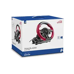 Кермо Speedlink Trailblazer Racing Wheel PC/Xbox One/PS3/PS4 Black/Red (SL-450500-BK) - мініатюра 5