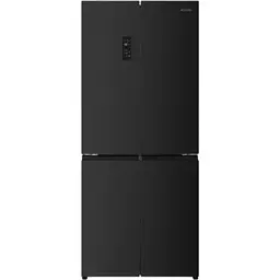 Холодильник Gorenje SBS, 190х65х80см, 4 двері, 286(149)л, А+, NoFrost+, Інвертор, Зона св-ті, Диспл, Чорний