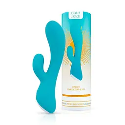 Вібратор-кролик Cala Azul - Martina Rabbit Vibrator, ергономічна форма, 10 режимів - мініатюра 9