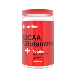 Амінокислота BCAA AB Pro ВСАА + Glutamine, 1 кілограм - Полуниця