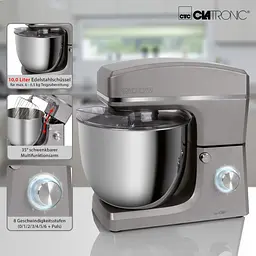 Планетарний міксер - тістоміс Clatronic KM 3765 Titan 10 л - мініатюра 3