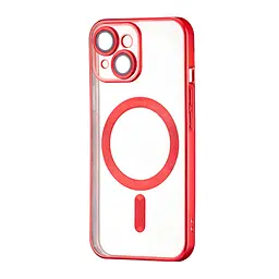 Чохол Ductil Metallic Edge with MagSafe (Protected Camera & Lens) iPhone 15 Red