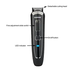 Машинка для стрижки Gemei GM 801 5 в 1 - мініатюра 4