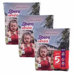 Підгузки-трусики Libero UP & GO 5 Junior (10-14 кг) 72 шт
