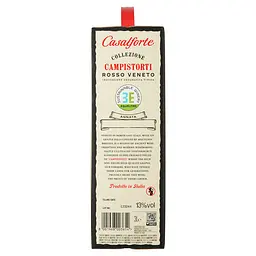 Вино Casalforte Collezione Campistorti Rosso Veneto IGT, червоне, сухе, 3 л - мініатюра 2