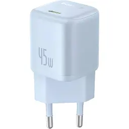 Мережевий зарядний пристрій Baseus PicoGo GaN Fast Charger Type-C 45W P10176800313-00 Blue