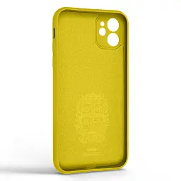 Чохол ArmorStandart Icon Ring для Apple iPhone 11 Yellow - мініатюра 2