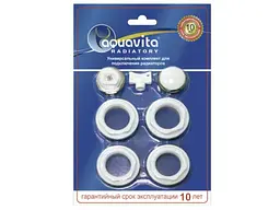 Комплект футорок Aquavita універсальний 1/2''х1'' Aquavita