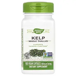 Ламінарія (Бурі Водорості) Kelp - 100 вег. капсул