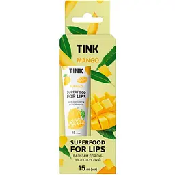 Бальзам для губ Tink Superfood For Lips Mango зволожувальний 15 мл