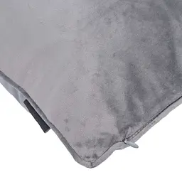 Подушка Ardesto 45х45см, велюр, 100% поліестер, сірий (ART1032GR) - мініатюра 4