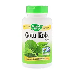 Трави Nature's Way Готу Кола, Gotu Kola Herb, 950 mg, 180 Капсул (NWY-14008)