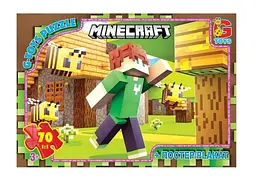 Пазли G-Toys Minecraft, 70 елементів, MC800