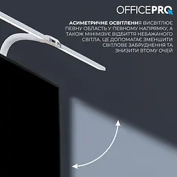 Лампа на монітор (Скрінбар) OfficePro SL210W (SL210W) - мініатюра 10