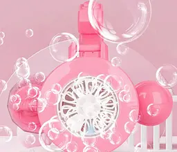 Дитячий пухирцевий пістолет Bubble Machine Toy генератор мильних бульбашок - мініатюра 5