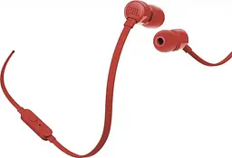 Гарнітура JBL T110 Red (JBLT110RED) - мініатюра 2