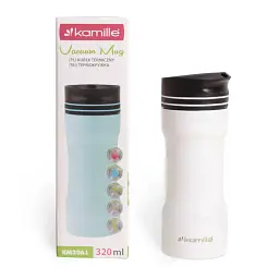 Термокухоль Kamille KM-2061 320 мл білий - мініатюра 10