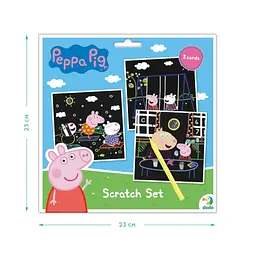 Набір гравюр Peppa Pig "Гра з друзями" Dodo 200186 - мініатюра 4